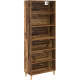  Highboard Staro drvo 69,5 x 32,5 x 180 cm Konstruirano drvo | Eponuda.com