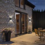  Brilagi - LED spoljna zidna svetiljka DOUBLERAY LED/4W/230V crna IP65 | Eponuda.com