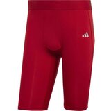 Adidas Kratke hlače & Bermuda Short Techfit Aeroready Rdeča | Shoptok.si