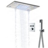 EYN Luksuzni podometni LED tuš sistem | Termostatski tuš PT8899 — Krom | Shoptok.si