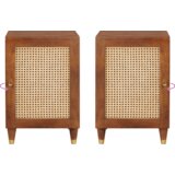 vidaXL Kupaonski ormar s policom s pohranom s vratima Smeđa 38 x 33.5 x 58 cm | shoptok.hr