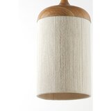 Light & Living Viseča svetilka v naravni barvi s tekstilnim senčilom Dania – | Shoptok.si