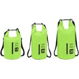  Suha torba s patentnim zatvaračem zelena 20 L PVC | shoptok.hr