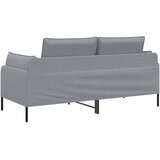 SOFA za dvije osobe Svjetlosiva 188 x 81 x 89 cm Tkanina Slike