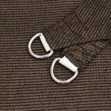  Senčno jadro 160 g/m² rjavo 2x3 m HDPE, (20803778) | Shoptok.si