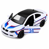 SPORTS Car Metal Car Pull-Back Drive Opening Doors White 1:32 | Shoptok.si