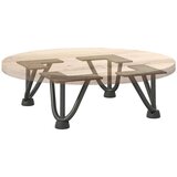 vidaXL Noge za klubsko mizico 4 kosi antracitne 10 cm masivno jeklo | Shoptok.si