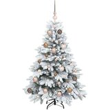  Umjetno božićno drvce s stalakom Bijelo 120 cm PE i PVC | shoptok.hr