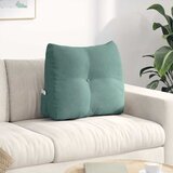  Jastuk za leđa Morska zelena 60 x 24 x 50 cm Baršun | shoptok.hr