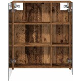  Kupaonski ormar s ogledalom Staro drvo 60 x 14,5 x 70 cm | shoptok.hr