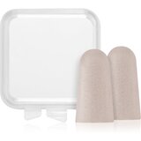 Notino Travel Collection Satin sleep mask with ear plugs set maski za spavanje i čepova za uši Beige | shoptok.hr