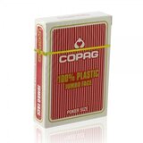 Copag karte za poker 100% plastika jumbo index, crvene | shoptok.hr