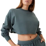 Bjorn Borg Studio Oversized Cropped Crew ženski pulover