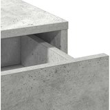  Toaletni stol 2 kom. Siva 50 x 41 x 135 cm Konstruirano drvo | shoptok.hr