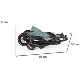 Cangaroo kolica za bebe do 22kg buggy green, 0m+ | ePonuda.com