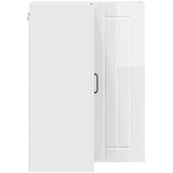  Zidni kutni ormar LUCCA Bijela visokog sjaja 57 x 57 x 80 cm | Eponuda.com