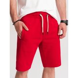 Ombre Men's short shorts with pockets - red Cijene