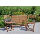 Gardenson Vrtna Zložljiva Miza Rebel, 90x72x60cm, Masivno | Shoptok.si