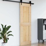  Vrata NARVIK 70 x 210 cm Čvrsta borovina (neobrađena) Prirodna | shoptok.hr