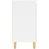  Komoda s drvenim nogama bijela 60x35x70 cm konstruirano drvo | shoptok.hr