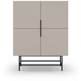 Marckeric Kremno bela omarica 100x128 cm Eldia – | Shoptok.si
