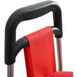 Kolica za kupovinu s kotačima Crvena 35 L | shoptok.hr