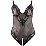 Cottelli Crotchless Body 2641178 Black XL | shoptok.hr