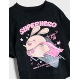 Sinsay Pamučna majica s printom | shoptok.hr