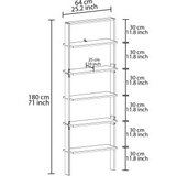 Hanah home Bookshelf, bež Slike