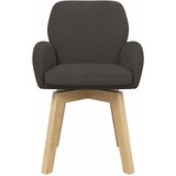  Okretne blagovaonske stolice 4 pcs Bouclé Tamnosiva | Eponuda.com