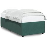 Furnova Posteljni okvir brez vzmetnice temno zelen 90x190 cm žamet, (21938931) | Shoptok.si