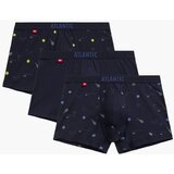 Atlantic Men's Boxers 3Pack - Navy Blue | Shoptok.si