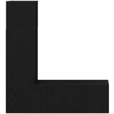  3-dijelni set TV ormarića crni hrast od umjetnog drva | shoptok.hr