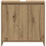Ormarić za umivaonik smeđa boja hrasta 60x33x60 cm drveni | Eponuda.ba