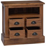 Ormarić za pohranu Prirodna 60 x 30 x 60 cm Čvrsto teak drvo | Eponuda.com