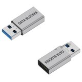 INF USB-C moški na USB-A ženski adapter za blokiranje podatkov (srebrn, 2 kosa) - varno polnjenje, (5000291550) Cene