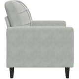  Fotelja svjetlosiva 60 cm baršunasta | shoptok.hr