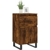  Komoda boja dimljenog hrasta 40 x 35 x 70 cm konstruirano drvo | shoptok.hr