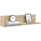 vidaXL Stenske police 2 kosa sonoma hrast 75x16,5x16,5 cm inž. les | Shoptok.si