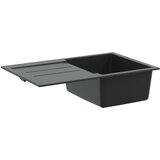  Umivaonik Crna 780 x 500 mm 80% kvarc i 20% smola | shoptok.hr