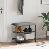  Jastučić za klupu Baršun Svjetlosiva Dubina 35 cm | shoptok.hr