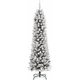  Umjetno božićno drvce Bijela 210 cm PVC i Metal i Plastika | shoptok.hr