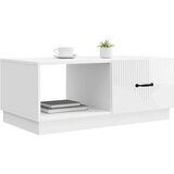  Stolić za kavu Bijela visokog sjaja 90 x 50 x 37 cm | shoptok.hr