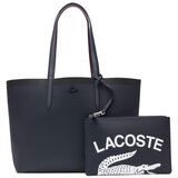 Lacoste Nakupovalne torbe ANNA SEASONAL EMBOSSED CRO Modra Cene