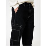 Koton Denim Cargo Pants Oversize Pocket Detailed Cotton | Shoptok.si