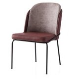 Hanah home Set trpezarijskih stolica Dore 197 V4, 4 dijela, Bordo | Eponuda.ba