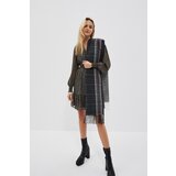 Marisse Check scarf with fringes | Shoptok.si