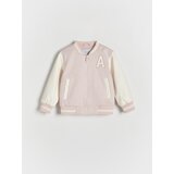 Reserved - Bomber jakna s aplikacijom - pastelnoružičasto | shoptok.hr