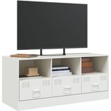TV ormarić bijeli 99 x 39 x 44 cm čelični | Eponuda.com