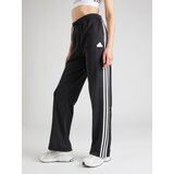 Adidas Sportske hlače 'Iconic Warpping 3-Stripes Snap' crna / bijela | shoptok.hr